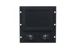 China Ip65 Weatherproof  Balck Rubber Industrial Touchpad Rear Panel Mounting supplier