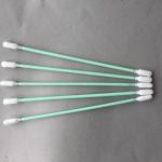 TX740B Cleanroom Q Tips , Cotton Cleaning Swabs Green Stick For PCB Cleaning for sale