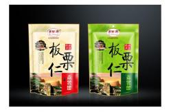 China Stand Up Stylish Plastic Pouches Packaging Zipper Printing For Snack supplier