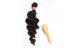 China Deep Wave 18 Inches Hair Extensions / 100 Real Human Hair Extensions supplier