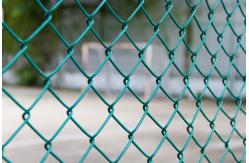 China Rot Proof Galvanized 6ft Chain Link Fence Panels BWG 11 12 13 supplier