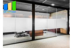 China Customized Office Aluminum Frame Demountable Glass Partition Full Height supplier