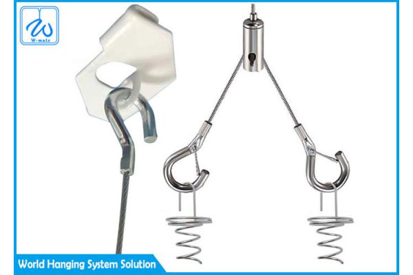 One To Two Cable Grippers Metal Suspension System , Durable Drop Ceiling Suspension System