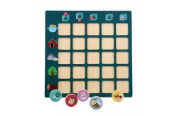China Unisex Children Wooden Puzzle Toys Spatial Thinking Logic Training Orientation Game supplier