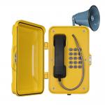 Out Door SOS Industrial Weatherproof Telephone With Full Keypad In OEM