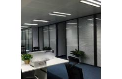 China Tempered Glass Soundproof Fireproof Seperation Wall Glass Partition Wall For Office supplier