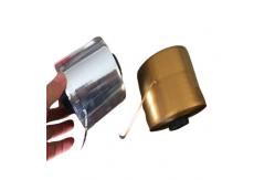 China Silver and Golden Bobbin Shape Tear Tape Narrow Width Easy Application supplier