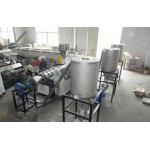 PVC Double Screw Granule Plastic Machine , Hot Cutting Plastic Pelletizer Extruder for sale