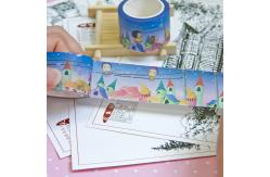 China CMYK Waterproof Kawaii Washi Tape For Scrapbooking Planner supplier