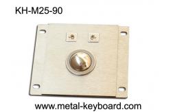 China Metallic Sealed Water - proof Industrial Trackball mouse with USB Port supplier