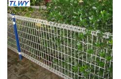 China 50*150mm Double Loop Wire Garden Welded Mesh Fencing Electro Galvanizing supplier