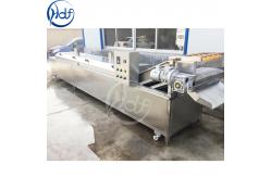 China Automatic Steam Heating Vegetable Blanching Machine For Potato Chips supplier