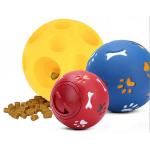 Diameter 7.5cm Pet Chew Toys Rubber Puppies Teething Training Toy for sale