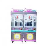 Metal Acrylic Plastic Coin Operated Lucky Wheel Gift Claw Game Machine for Your Store for sale