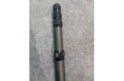 China 3K twill carbon fiber extension adjustable rod with Anodized Aluminum twist clamp lock telescopic pole supplier