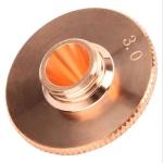 Chrome Copper Single Layer Nozzle For Laser Cutting Machine laser accessories laser cutting consumables for sale
