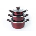 Spiral Bottom PFOA Free Gas Stove 2mm Commercial Soup Cooker for sale