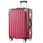 Custom Pc Carry On Baggage Latest Design Suitcase Boarding Trolley Luggage With Password Lock