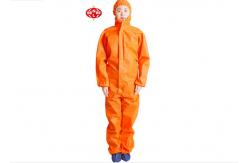 China Breathable Elastic Cuffs 30gsm Disposable Protective Coveralls,disposable protective suits supplier