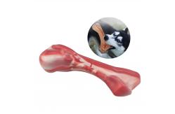 China Eco Friendly Indestructible Dog Bone TPR Dog Bones For Aggressive Chewers supplier