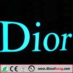 outdoor vacuum forming embossing acrylic lighted sign letters for sale