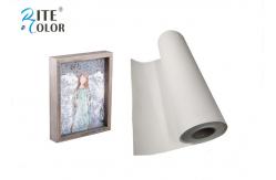 China Waterbased Polyester Canvas Rolls 260gsm Matte Inkjet Canvas Printing supplier