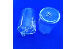 China Factory Custom High Temperature Resistant Transparent Quartz Crucible supplier