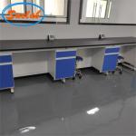 Multipurpose Chemistry Laboratory Table Anti Corrosion Metal Material