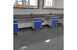 China Multipurpose Chemistry Laboratory Table Anti Corrosion Metal Material supplier