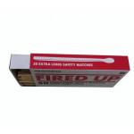 Customized Hotel Matchbox With Paper Match Box Safety Matchstick Packaging Box