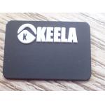 Custom 3D Logo Rubber PVC Patches Garment Label For Clothing Mirco Injection