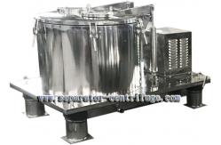 China Batch Basket Centrifuge For Hemp Washing With Ethanol , Industrial Centrifuge supplier