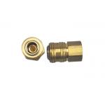 1/4'' Nominal Brass compressed air quick release coupling Pneumatic Quick Coupling for sale