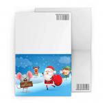 Holiday Celebration Thank You 3D Lenticular Greeting Card CMYK Printing for sale