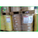 60gsm 120gsm Food Grade Brown Kraft Paper Roll Making Straw Biodegredable FDA for sale