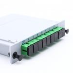 Insertion Card SC Connector Optical 1x8 Plc Splitter