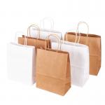 Coated Paper Custom Printed Gift Bags With Handle Offset printing