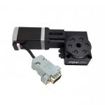 30mm Black Miniature Rotation Stage With Grinding Worm Gear Micro Rotation Stage for sale