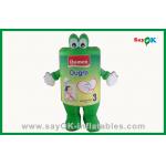 Green Portable Inflatable Cartoon Characters Custom Advertising Inflatables for sale