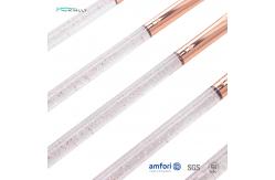 China 5pcs Eye Synthetic Hair Makeup Brushes With Plastic Handle supplier