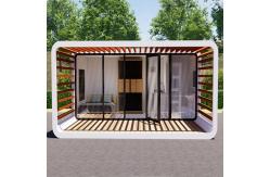 China Fire Retardant Prefabricated Mobile Home Customised With Composite Wood Floor supplier
