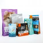 Mylar Stand Up Zipper Bag Smell Proof Pet Food Storage Resealable Stand Up Pouches for sale