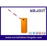 Highway Tollgate Manual Boom Barrier Straight Folding Fence Arm RS485 COM for sale