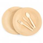 Disposable Square Bamboo Plate Food Decoration Party Plate for sale