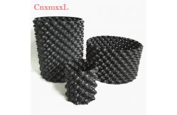 China Black Tree 0.9mm PS Air Pruning Containers Hydroponic Plastic Air Root Pots supplier
