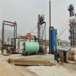 Hydraulic Push Arm Drummed Asphalt Melter , Durable Bitumen Production Plant for sale