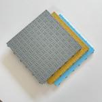 Interlocking Diamond Garage Floor Tile Commercial Polypropylene Garage Flooring