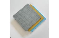China Interlocking Diamond Garage Floor Tile Commercial Polypropylene Garage Flooring supplier