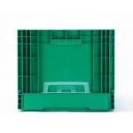 Customized Logo Bule Transportation Box Folding Plastic Collapsible Moving Container