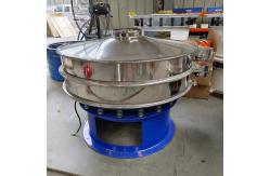 China Food Grade Granules Salt Vibratory Screening Machine For Sifting Coarse Fine supplier